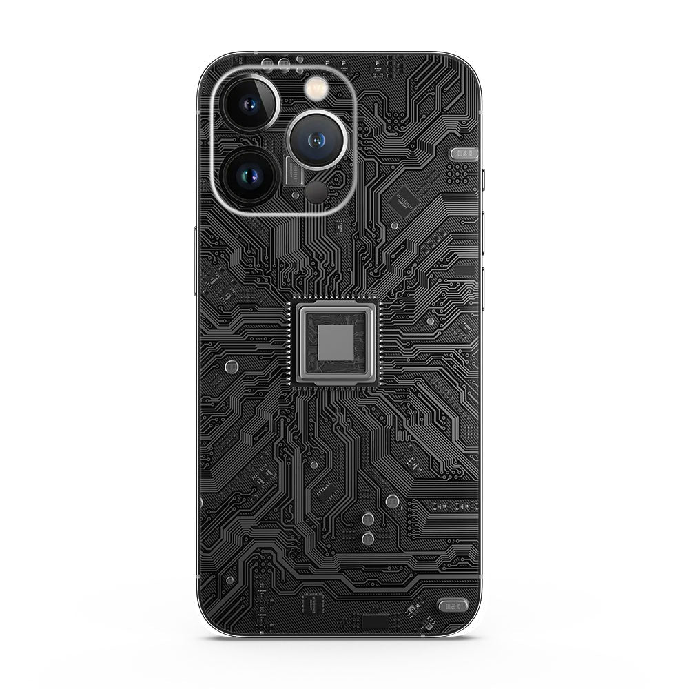 Fomo Store Mobile Skins Miscellaneous Black Cicuit