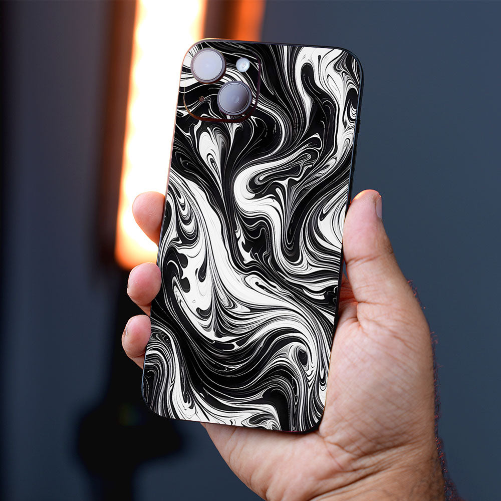 Liquid Shades of Grey Mobile Skins