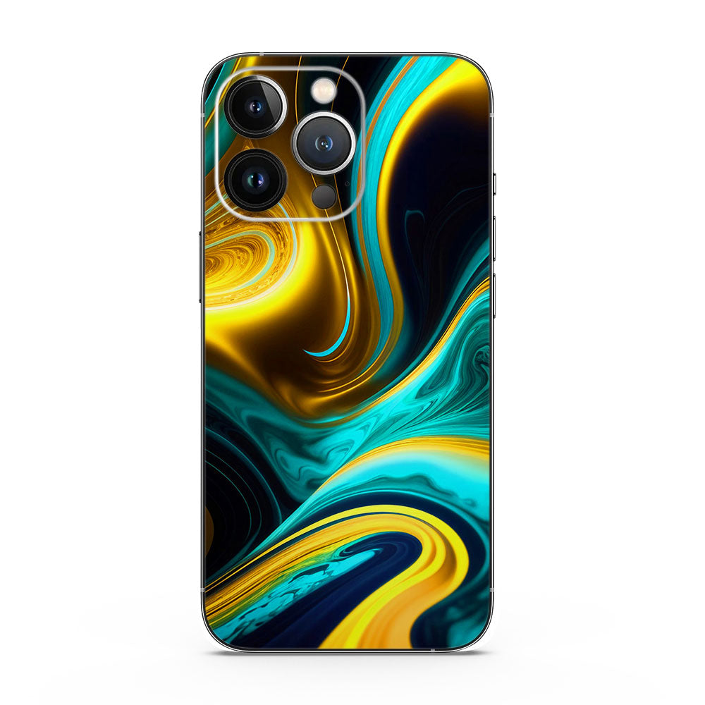Fomo Store Mobile Skins Miscellaneous Golden Surge Liquid Drift