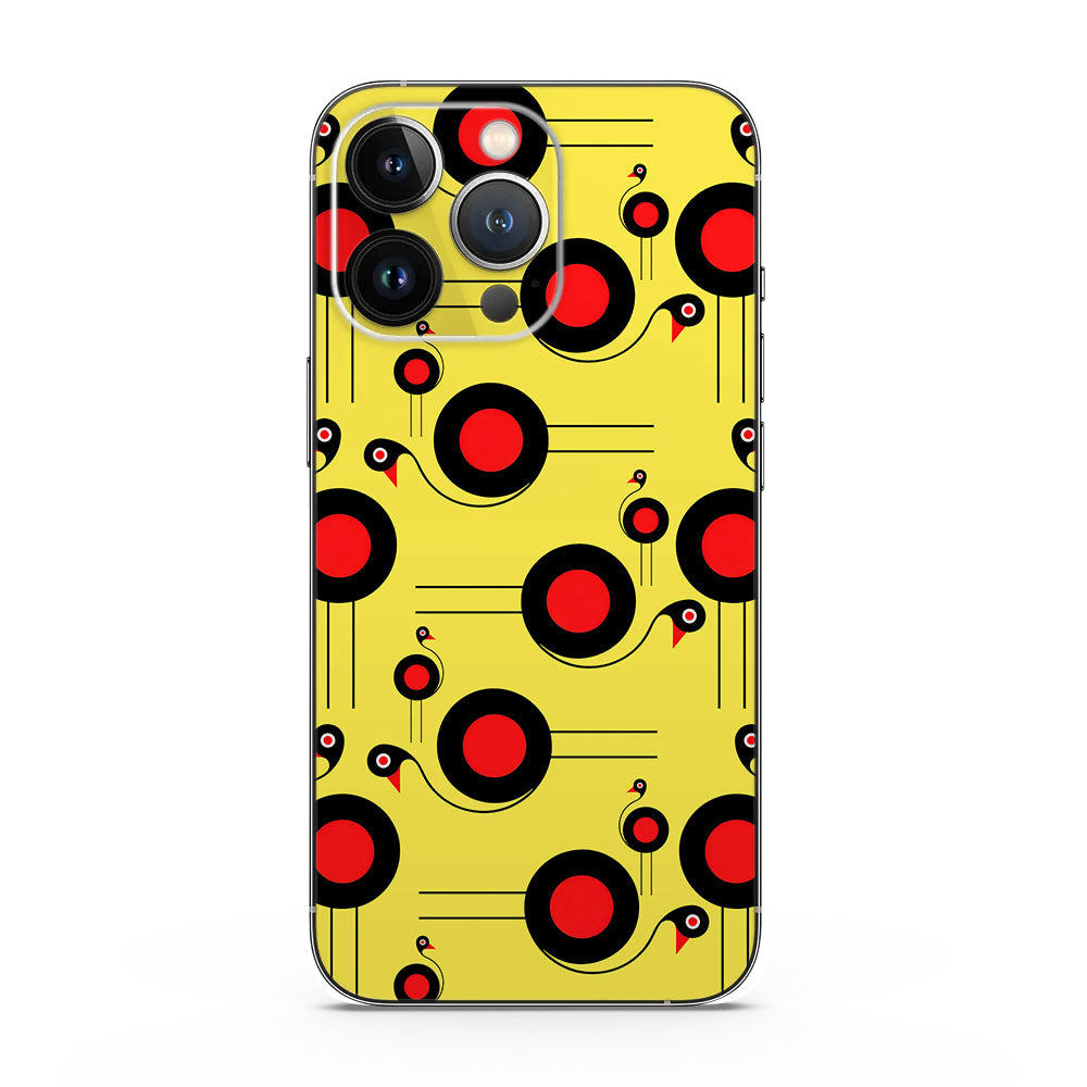 Fomo Store Mobile Skins Miscellaneous Red-Eyed Birds with Circles