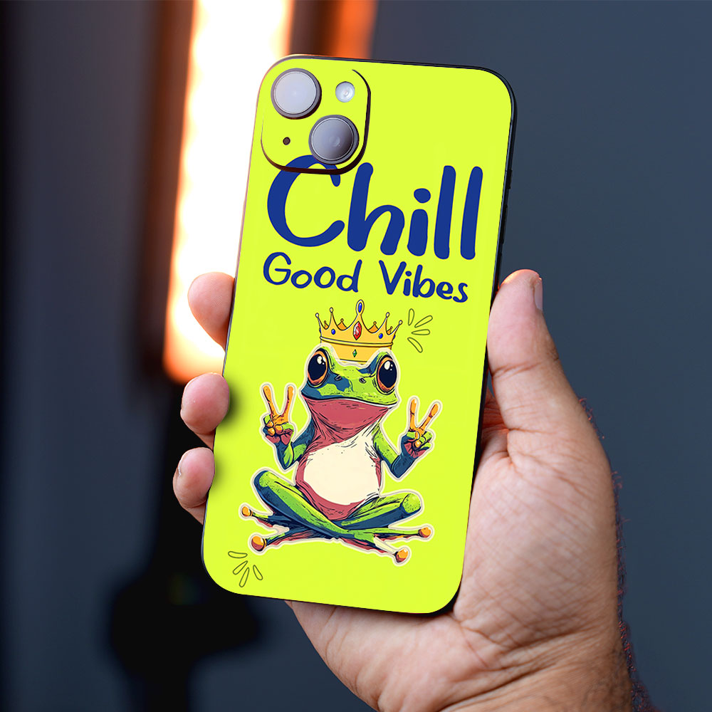 Fomo Store Mobile Skins Miscellaneous Chill Frog Good Vibes King