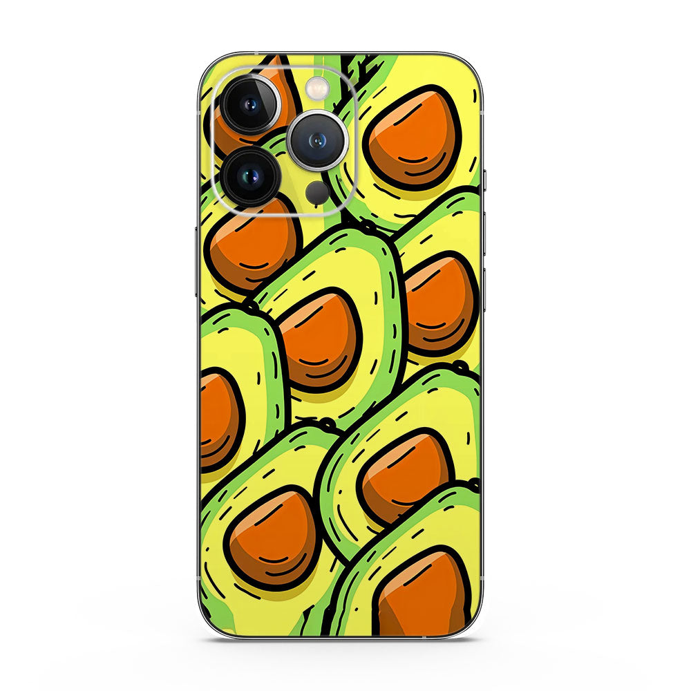 Fomo Store Mobile Skins Miscellaneous Avocado Pop Art Repeat