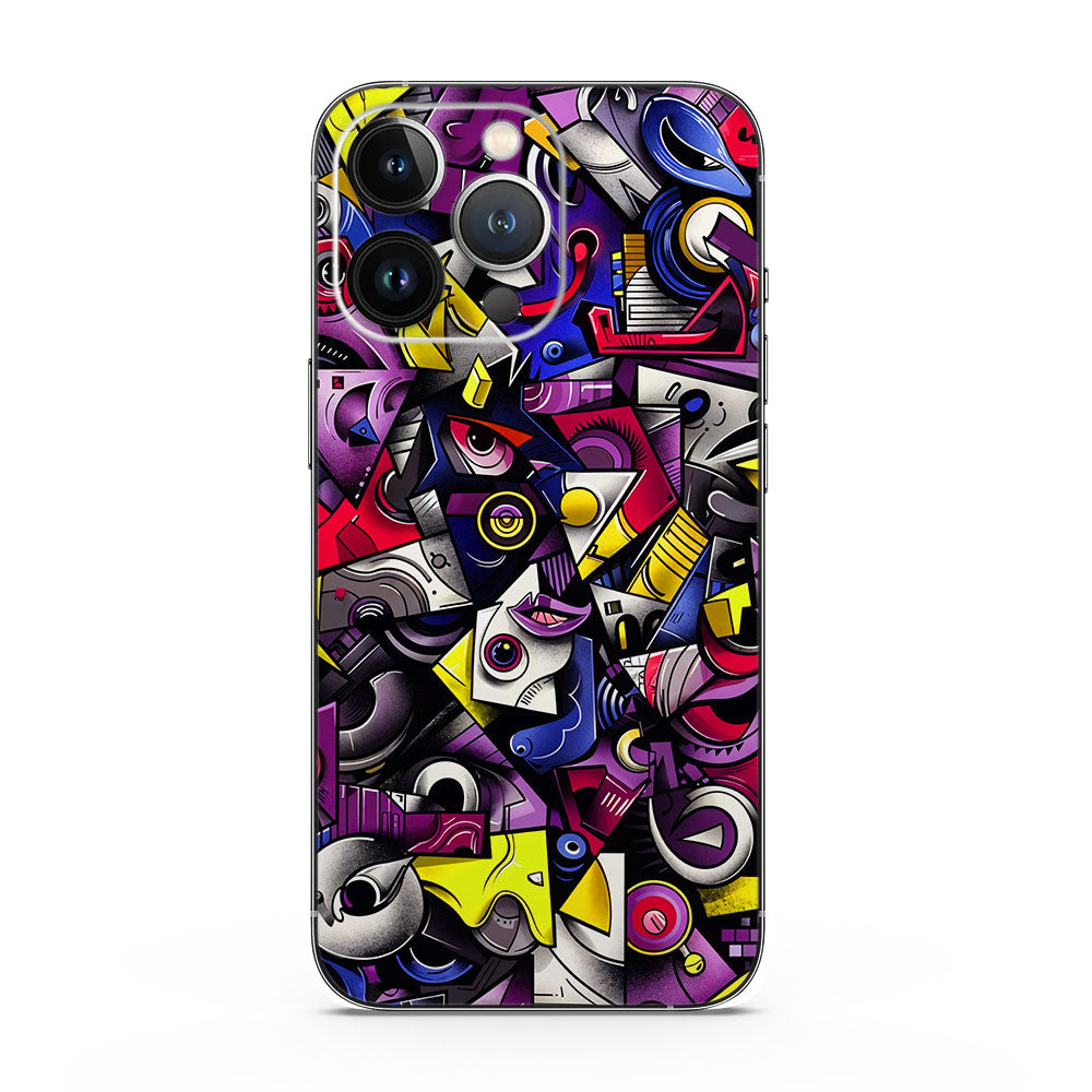 Fomo Store Mobile Skins Miscellaneous Cubist Pop Art Style