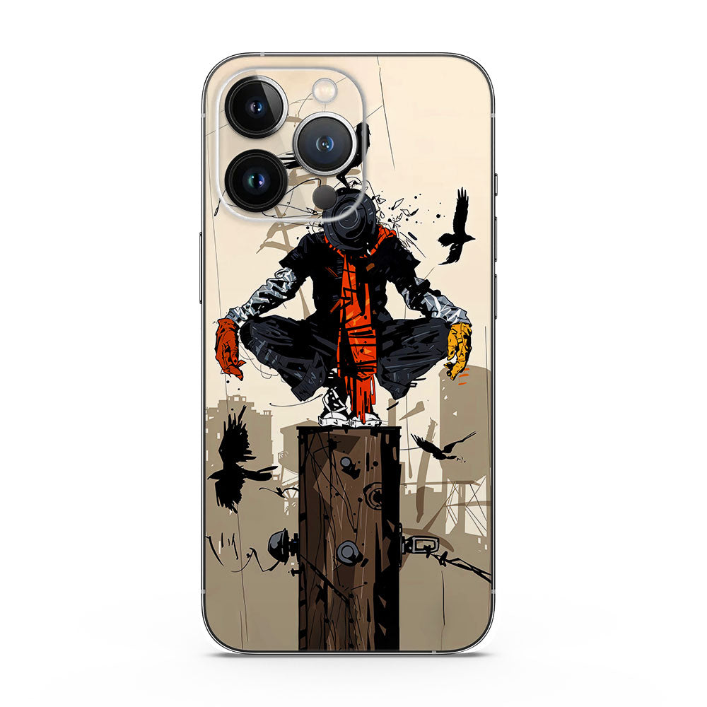 Fomo Store Mobile Skins Miscellaneous Crow Character Skyline