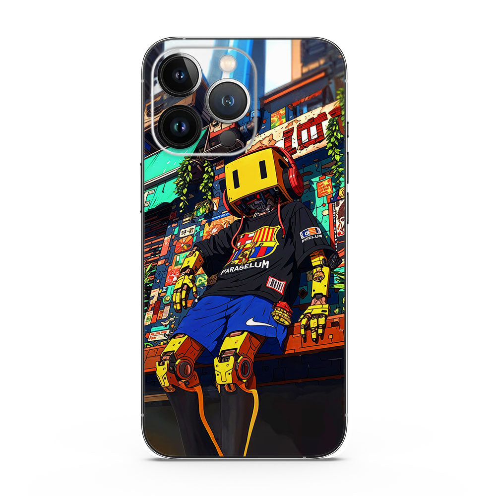 Fomo Store Mobile Skins Miscellaneous Robot in Sportswear