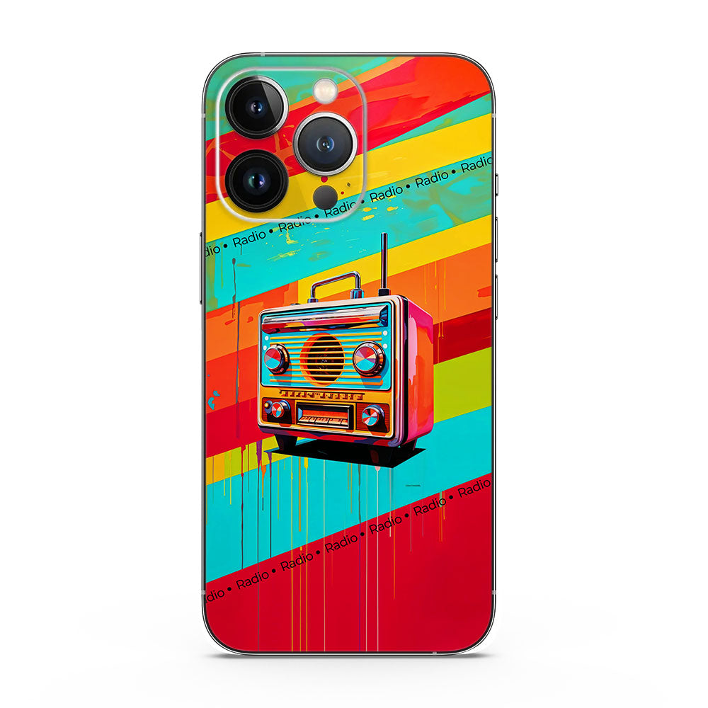 Fomo Store Mobile Skins Miscellaneous Blast the Past in orange Waves