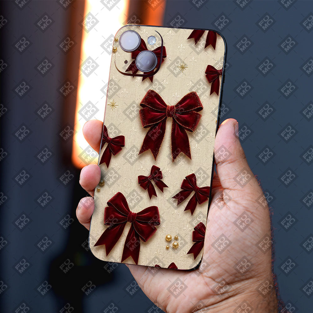 Red Bows Mobile Skin