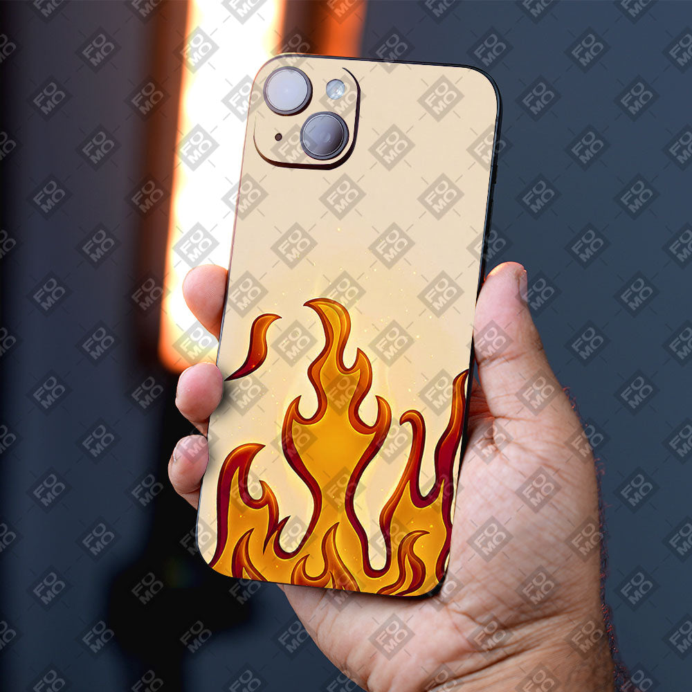 Burning Vibes Mobile Skin