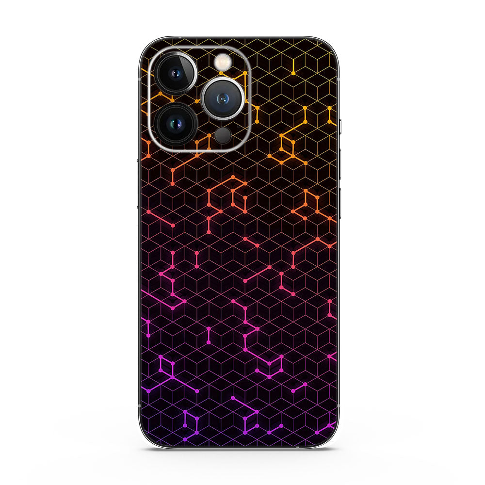 Fomo Store Mobile Skins Miscellaneous Neon Prism Grid