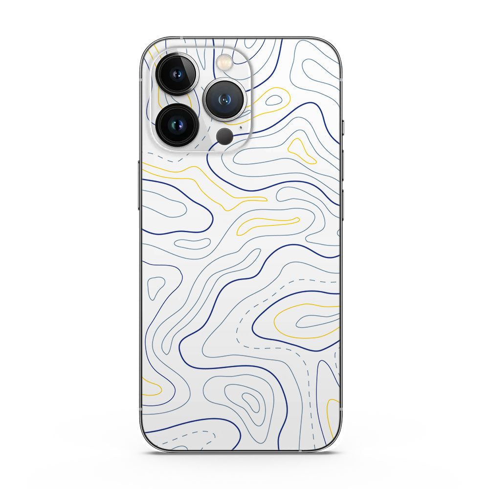 Fomo Store Mobile Skins Miscellaneous Minimalist Colorful Contours
