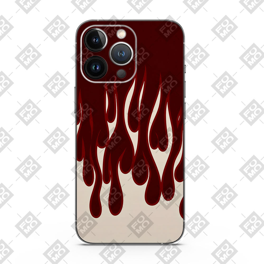 Flame Design 3D Mobile Skin