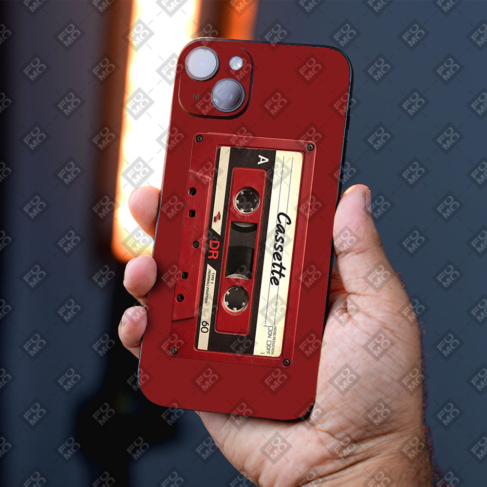 The Retro Cassette Mobile Skins