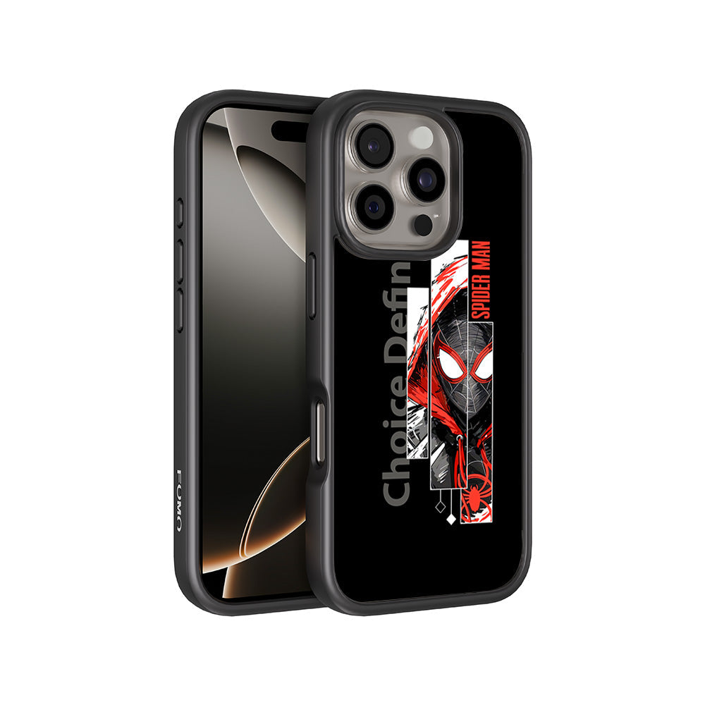 Spiderman Choices Defines Skin with Shockguard Armour Magsafe Case for Apple iPhone 16 Pro Max