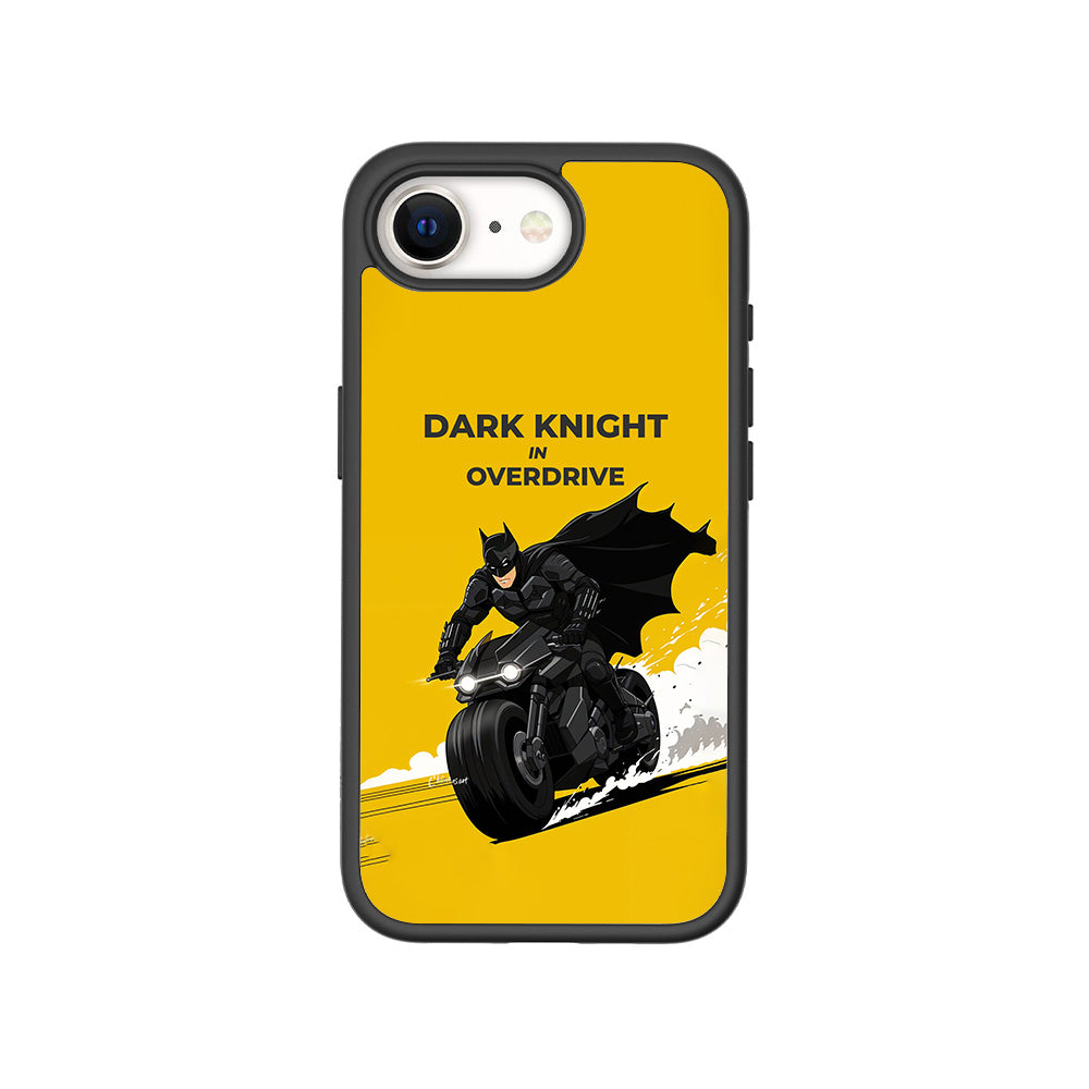 Dark Knight Overdrive Skin with Shockguard Armour Magsafe Case for Apple iPhone 16E