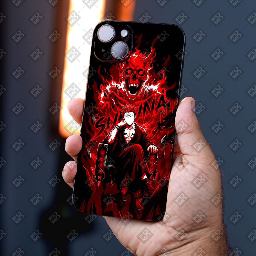 Sukuna Inferno Throne Anime Mobile Skins