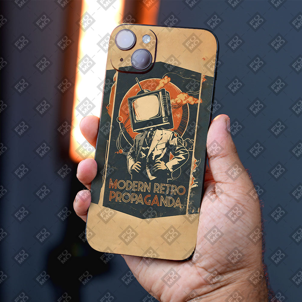 Modern Retro Propaganda Mobile Skins