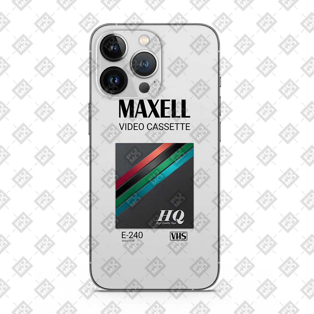 Fomo Store Mobile Skins Miscellaneous Maxell Video Cassette