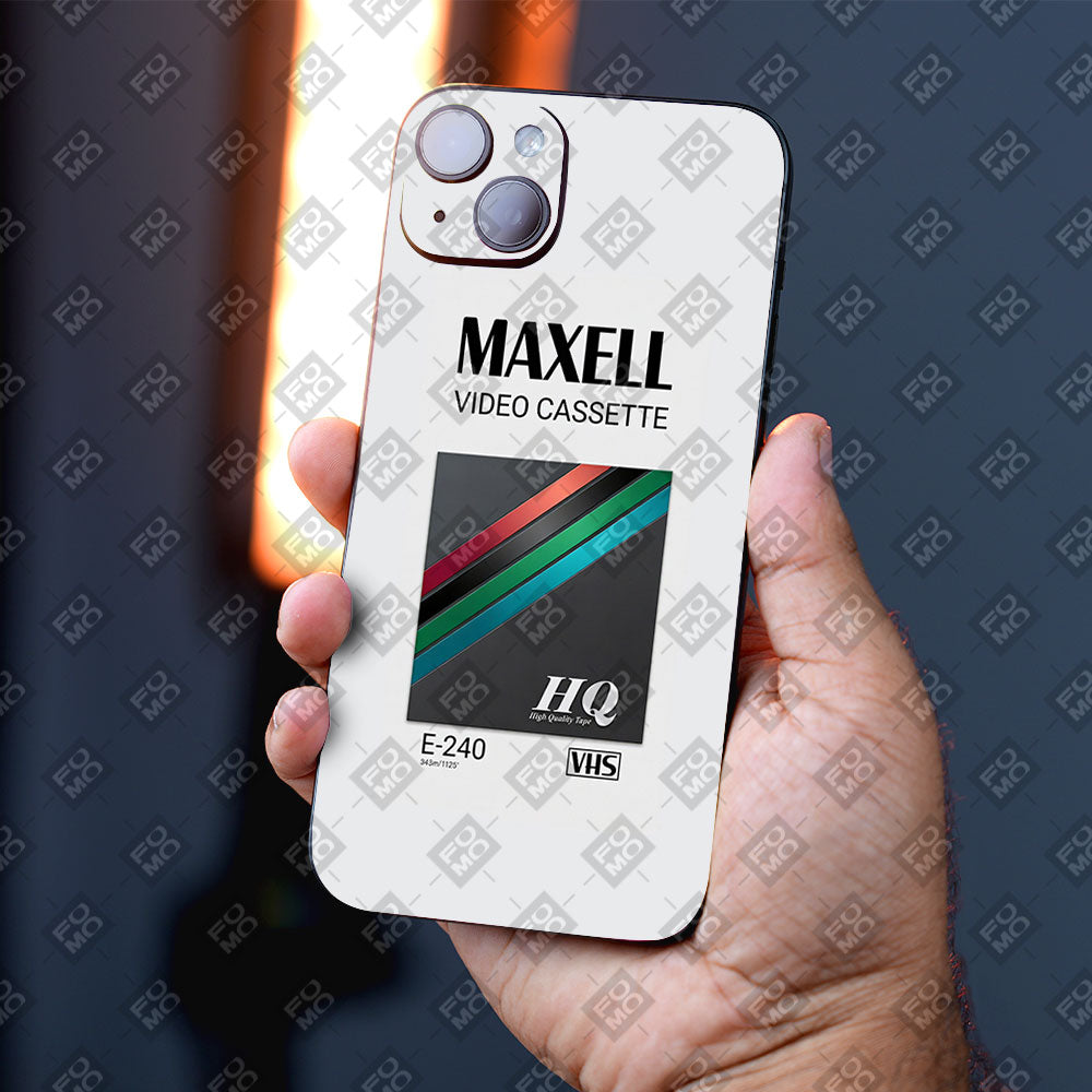 Maxell Video Cassette Mobile Skins