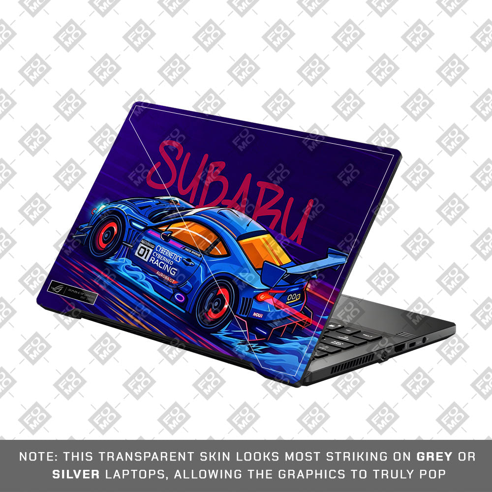 Subaru BRZ Asus ROG Zephyrus G14 GA401 Laptop Skin