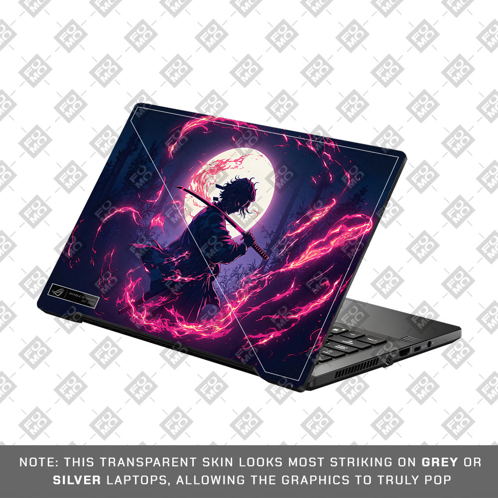 Zenitsu Thunder God Asus ROG Zephyrus G14 GA401 Laptop Skin