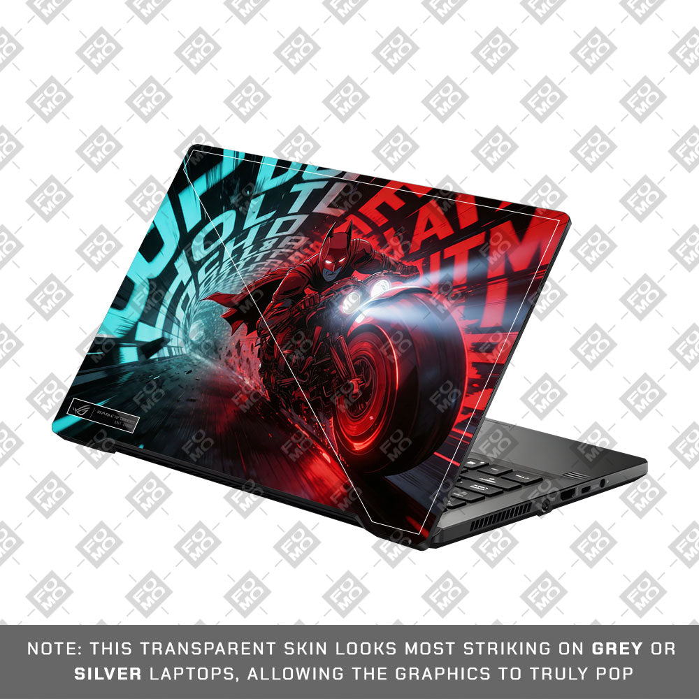 Batman's Cyber Pursuit Asus ROG Zephyrus G14 GA401 3D Laptop Skin