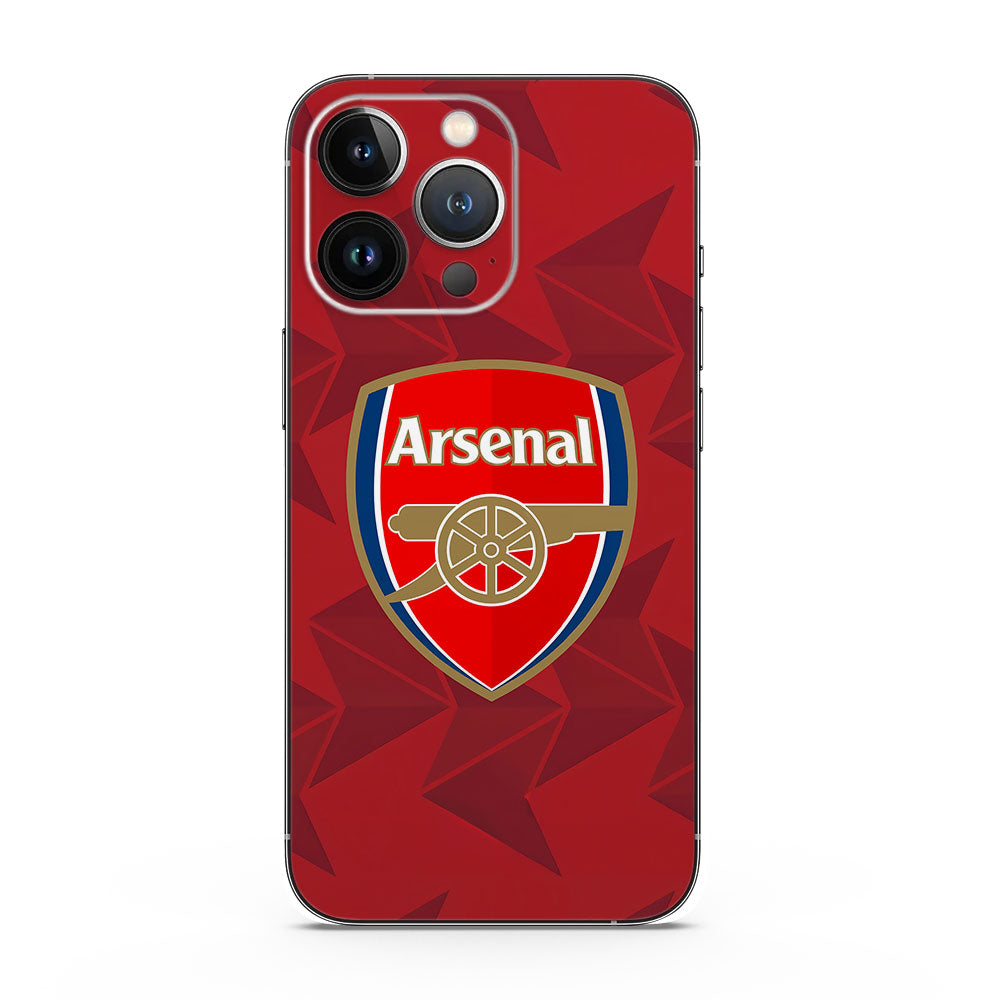 Arsenal Modern Crest Sports 3D Mobile Skin