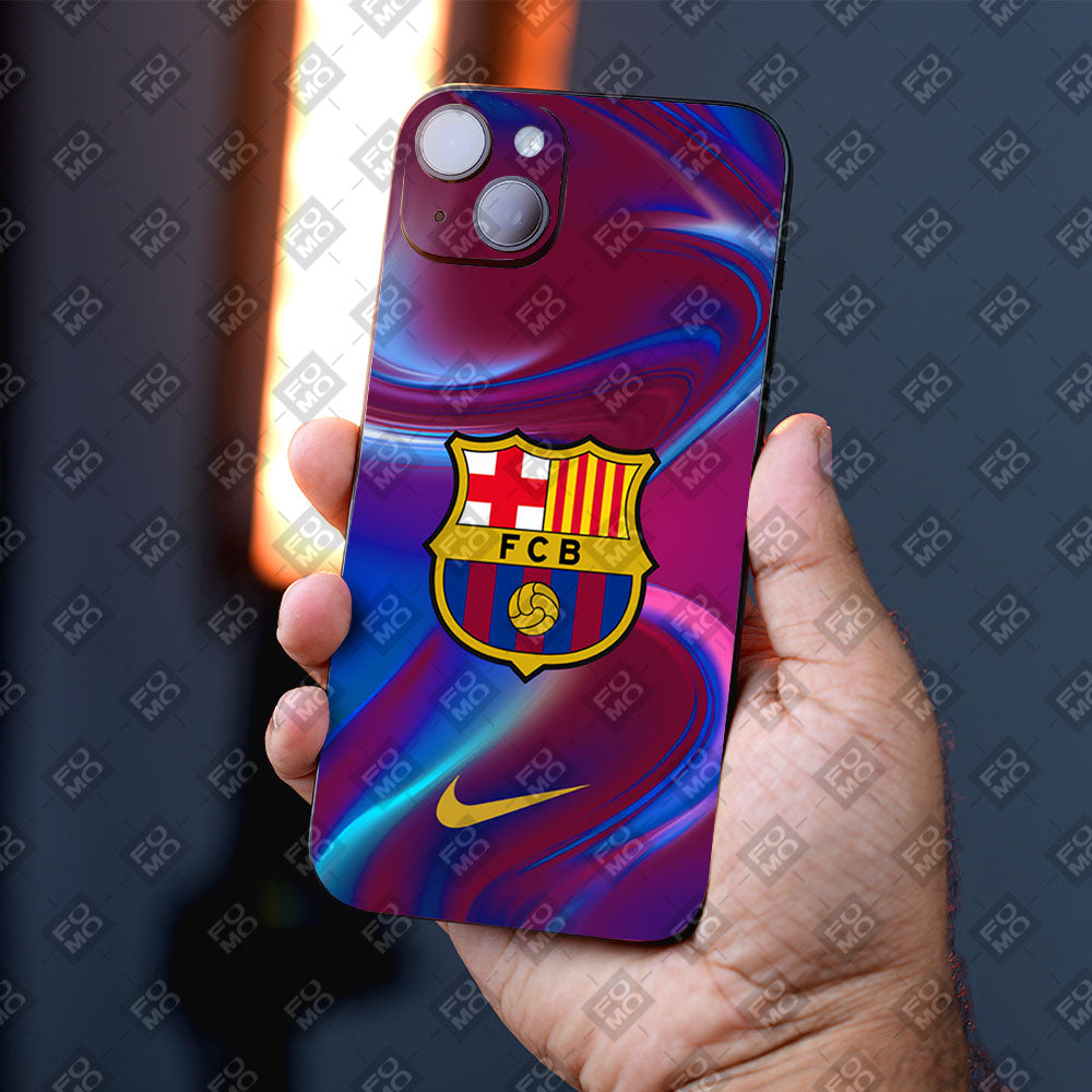 FC Barcelona Color Splash Mobile Skin