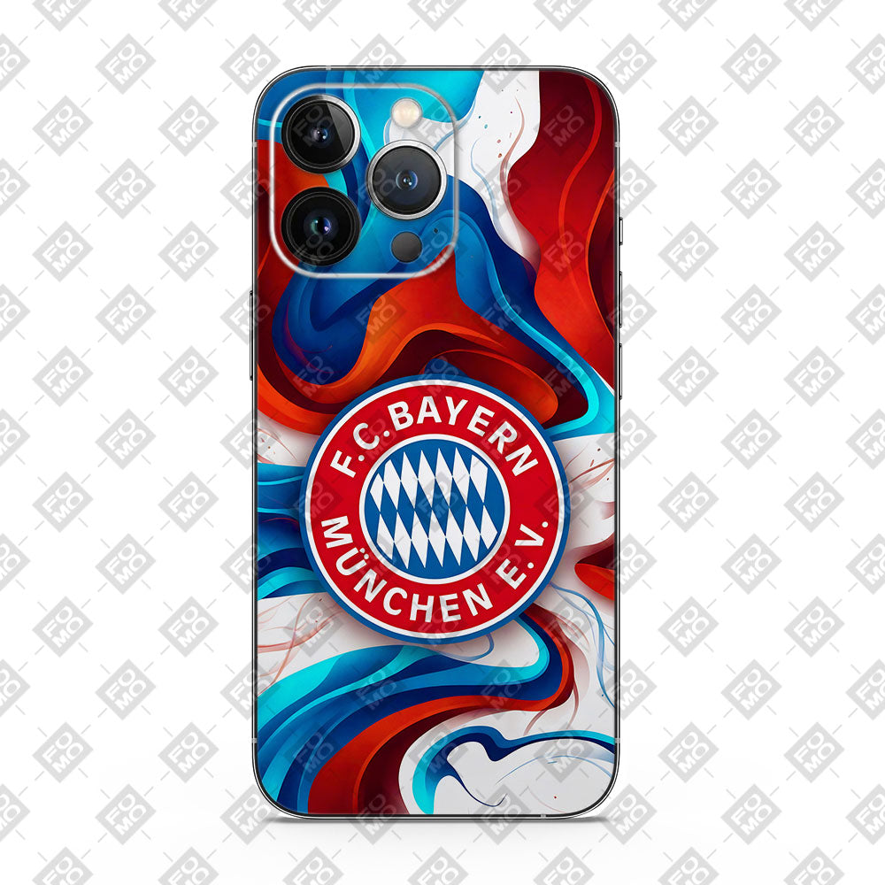 Bayern Munich Abstract Art Mobile Skin