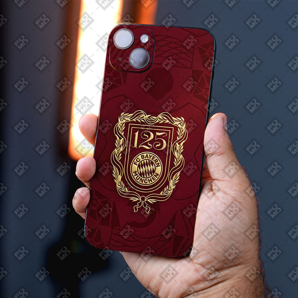 Bayern Munich Vintage Gold Mobile Skin