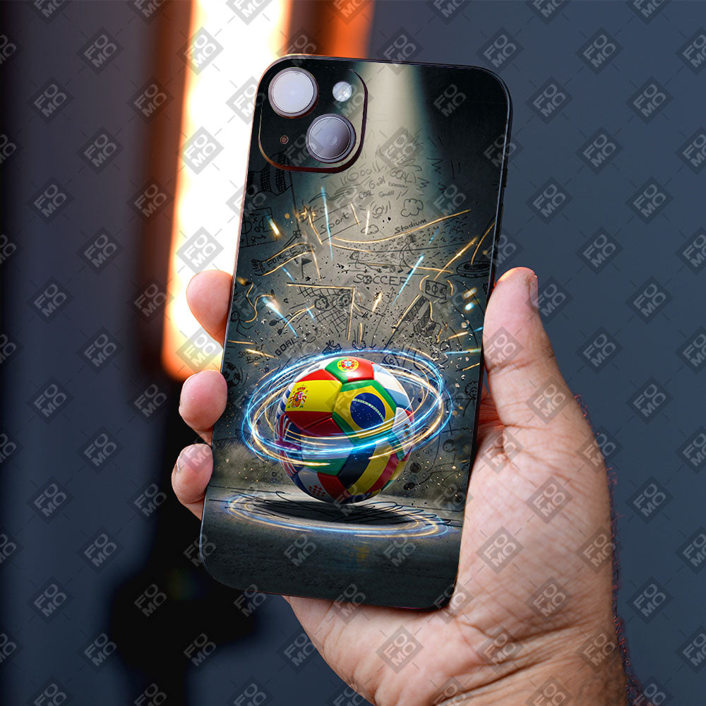 Inferno Basketball Emblem Sports Mobile Skin