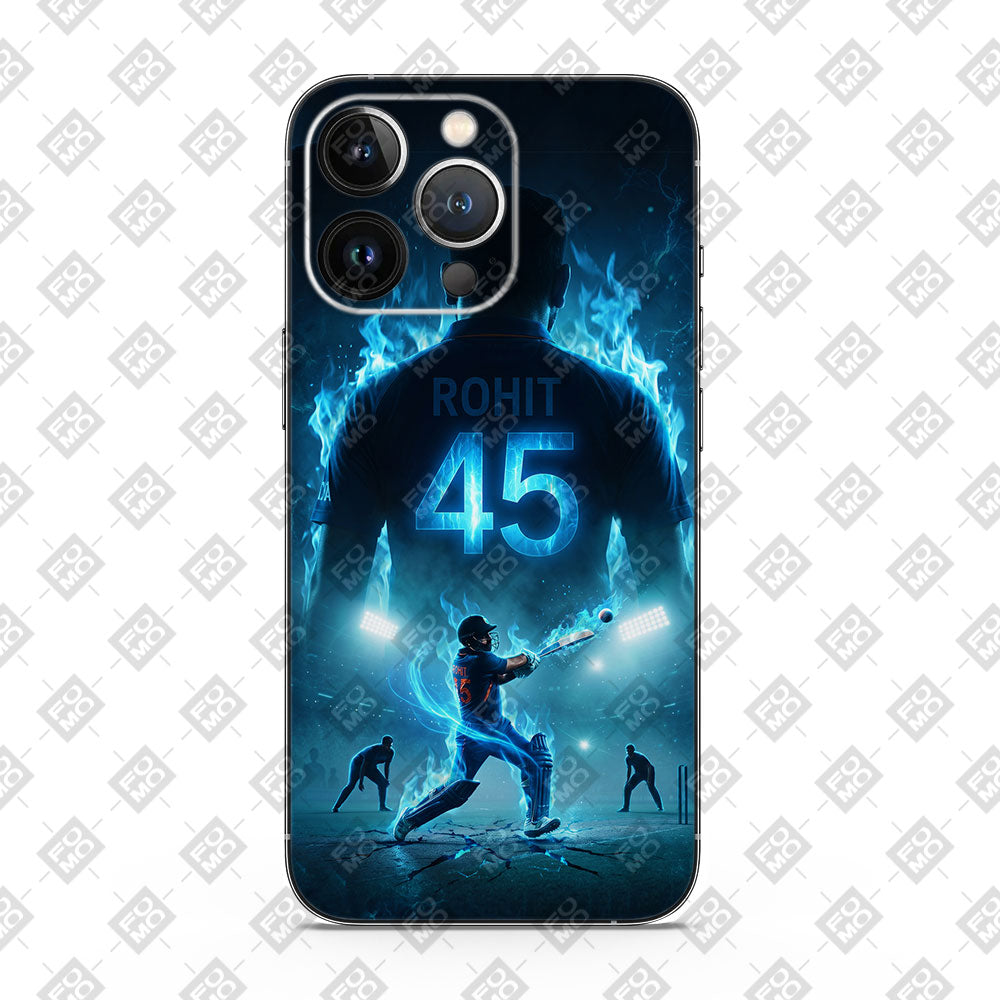 Rohit Sharma 45 Sports Mobile Skin
