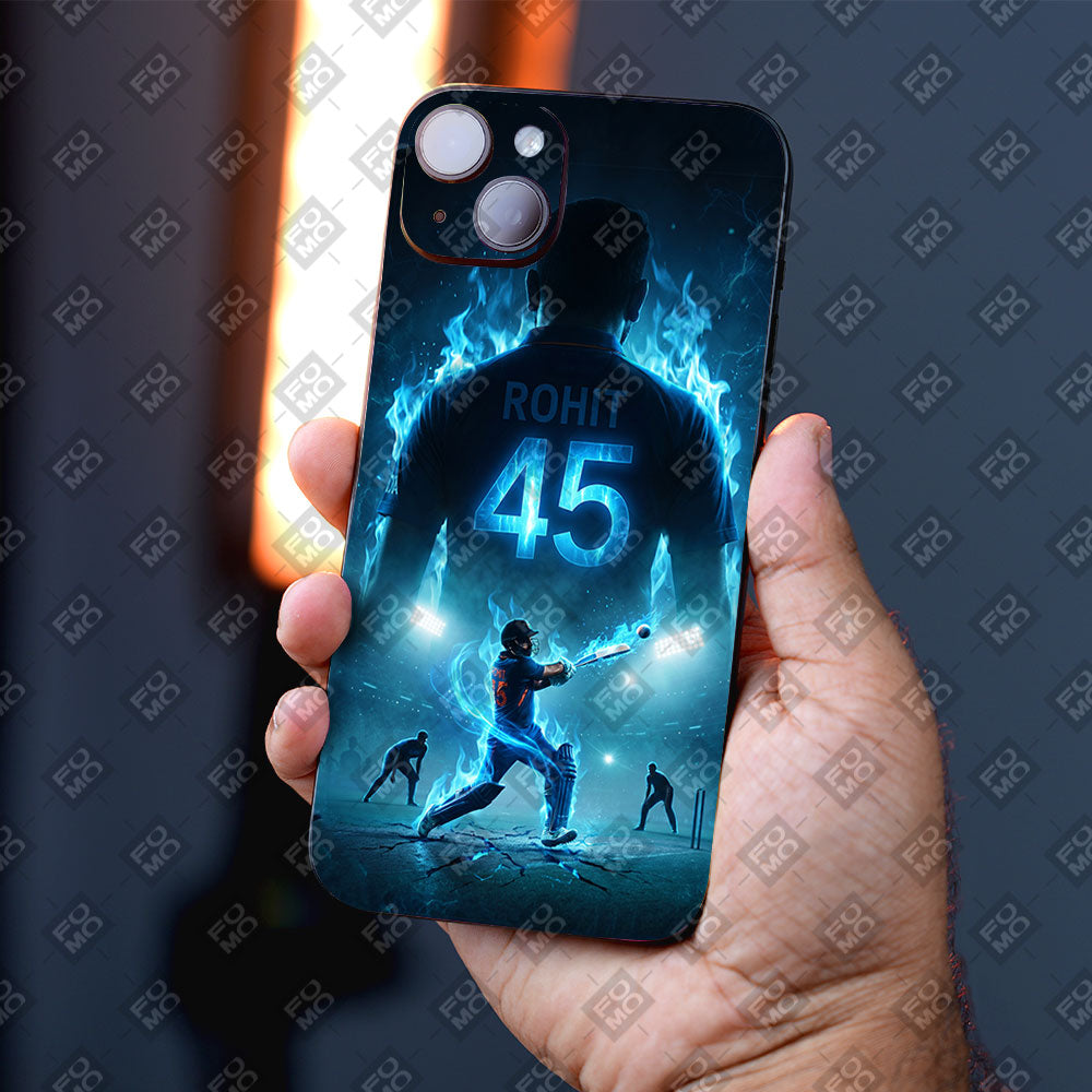 Rohit Sharma 45 Sports Mobile Skin