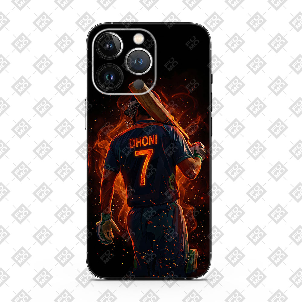 MS Dhoni Inferno Seven Sports Mobile Skin