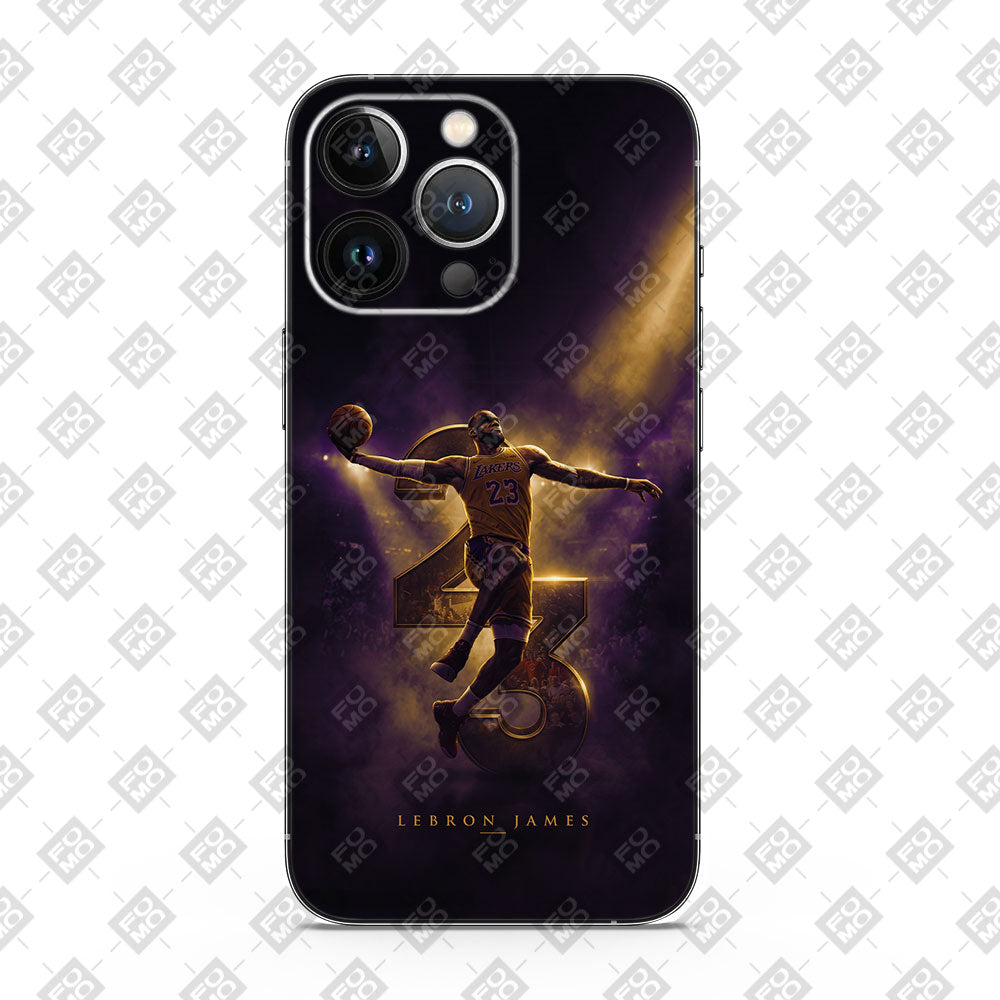 LeBron James King 23 Sports Mobile Skin