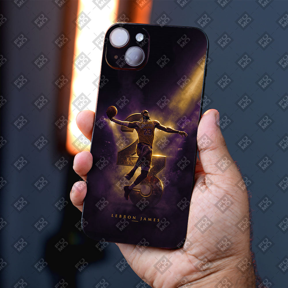 LeBron James King 23 Sports Mobile Skin