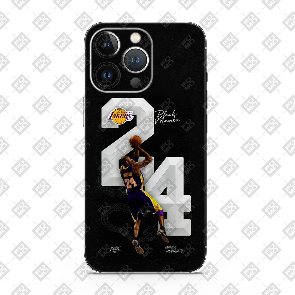 Kobe Bryant Black Mamba 24 Sports Mobile Skin