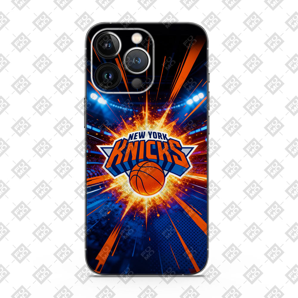 New York Knicks Arena Burst Sports Mobile Skin
