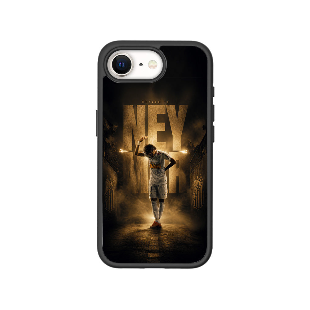 Ney Magic Football Sports 3D Skin with Shockguard Armour Magsafe Case for Apple iPhone 16E
