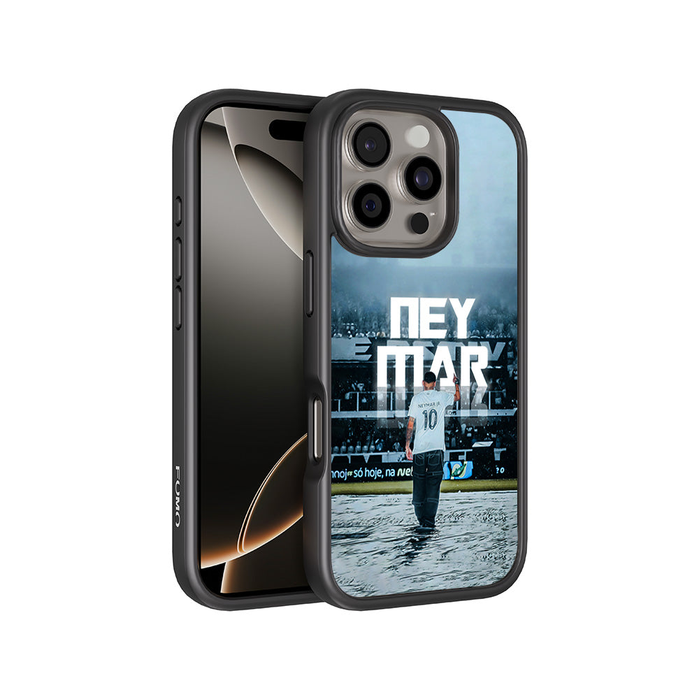 Neymar Powerful Presence Skin with Shockguard Armour Magsafe Case for Apple iPhone 16 Pro Max