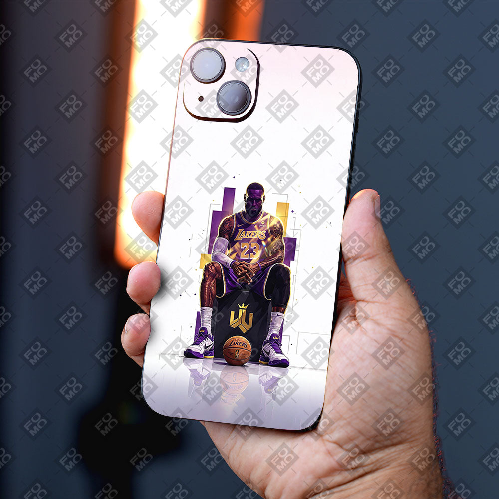 LeBron James Lakers Mobile Skin