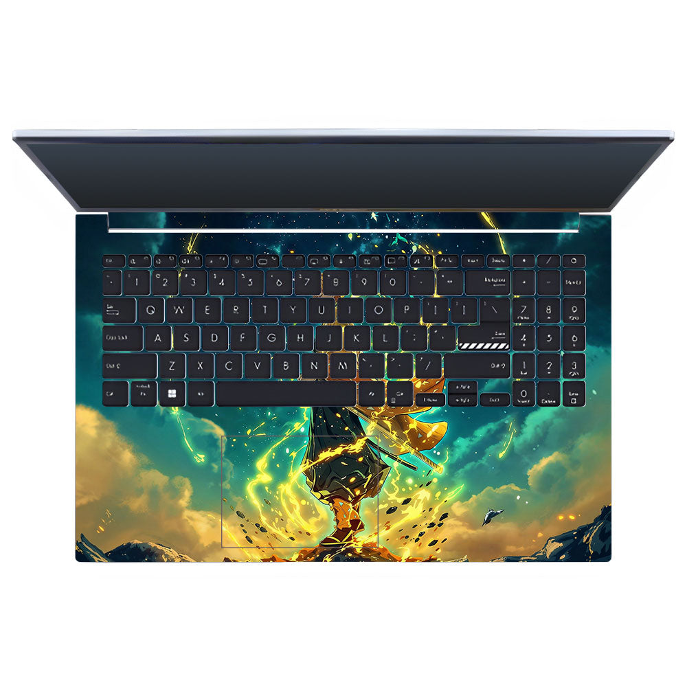 Zenitsu Thunder God Asus Vivobook 15 X1502VA Laptop Skin
