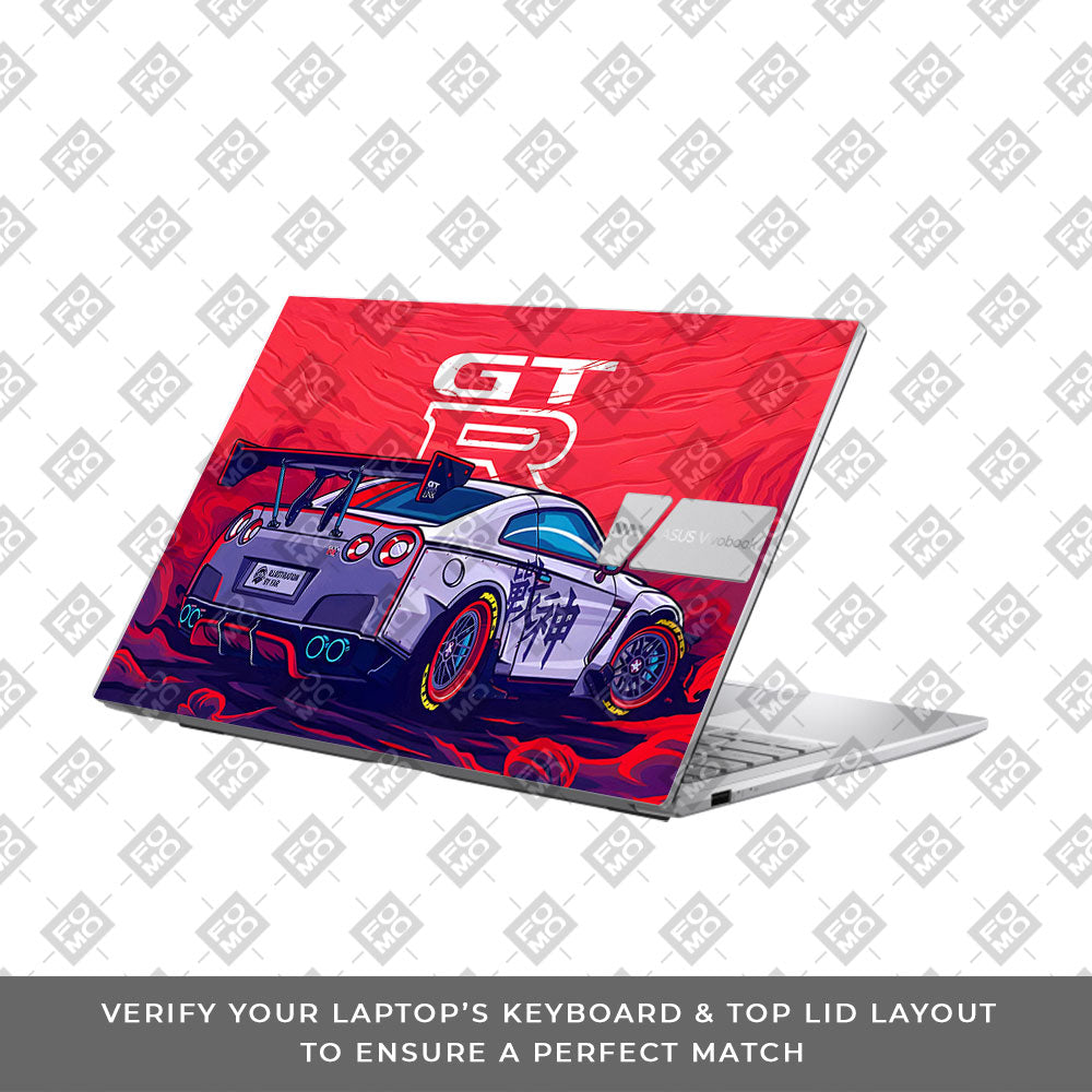 Nissan GTR Racing Edition Asus VivoBook 15 X1504VA Laptop Skin