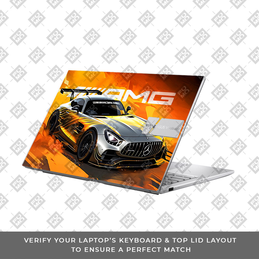 Mercedes AMG GT Asus VivoBook 15 X1504VA Laptop Skin