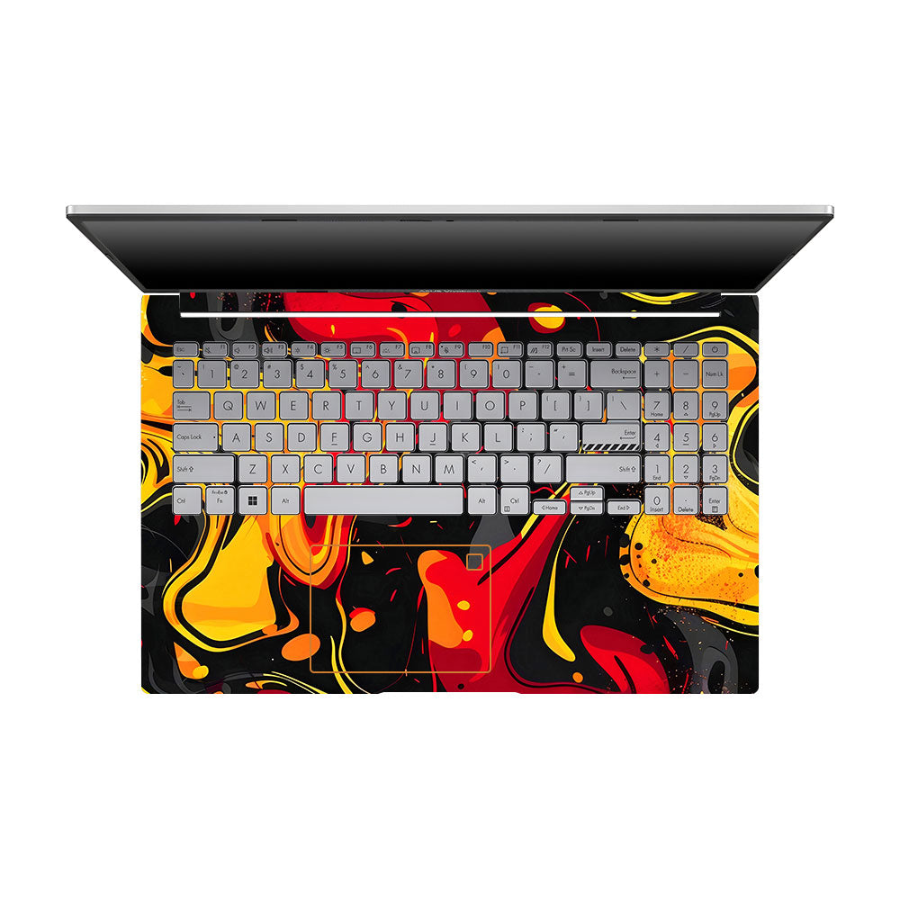 Lava Burst Asus VivoBook 15 X1504VA Laptop Skin