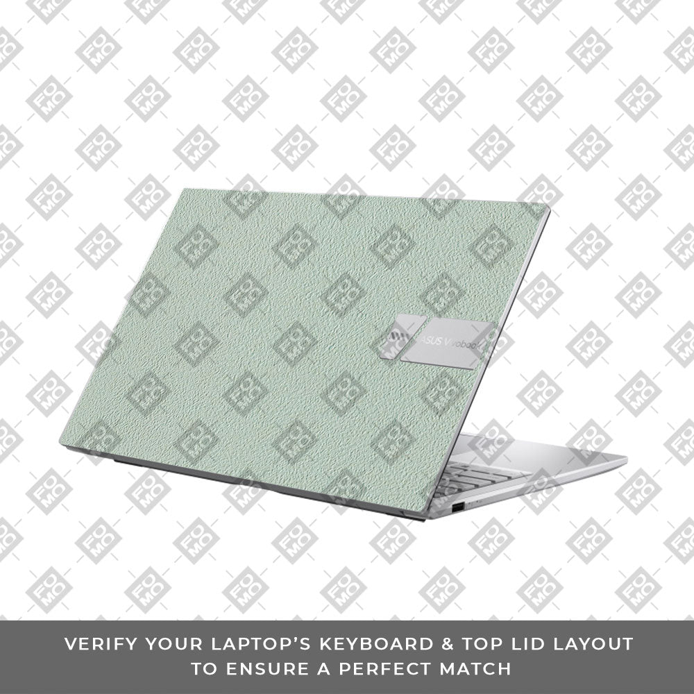 Textured Aqua Stone Asus VivoBook 15 X1504VA Laptop Skin