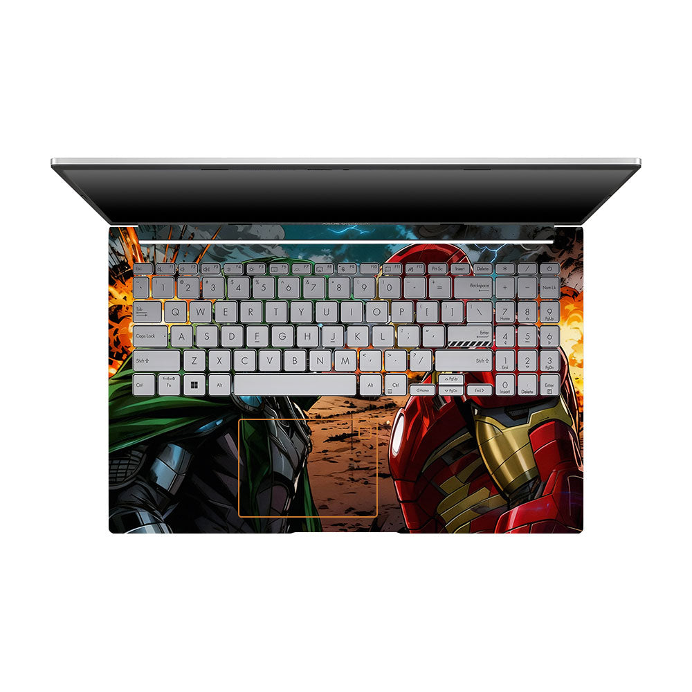 Iron Man vs Doom Asus VivoBook 15 X1504VA Laptop Skin