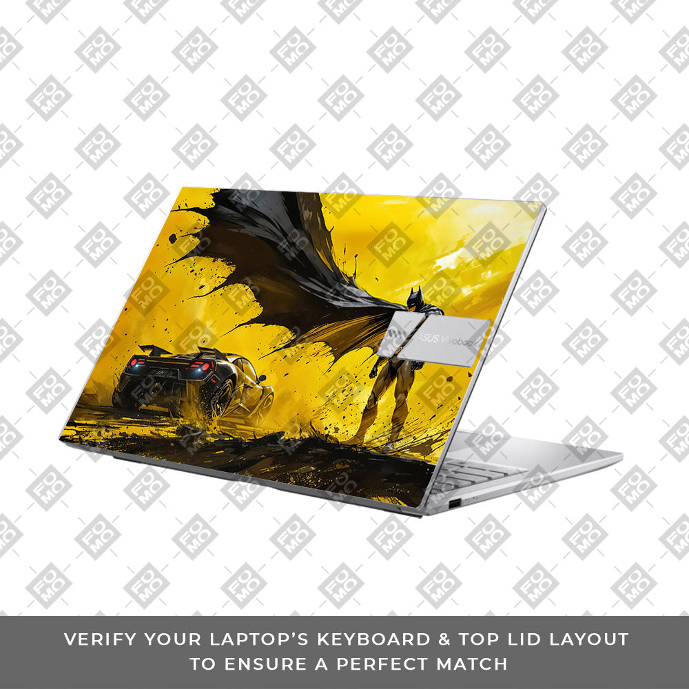 Dark Knight Velocity Asus VivoBook 15 X1504VA Laptop Skin