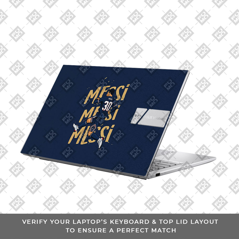 Messi Motion Masterpiece Asus VivoBook 15 X1504VA Laptop Skin