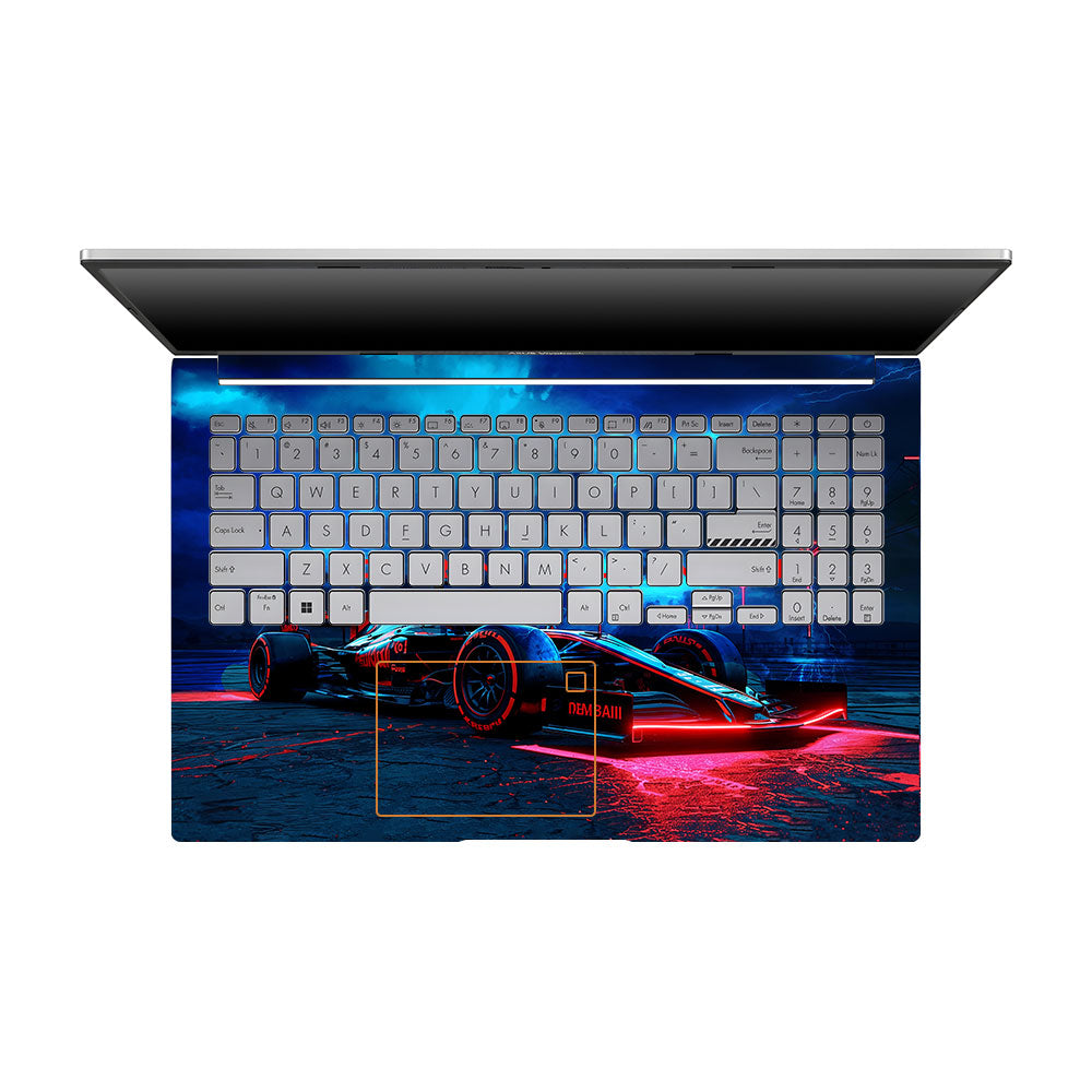 Fututristic Formula 1 Asus VivoBook 15 X1504VA Laptop Skin
