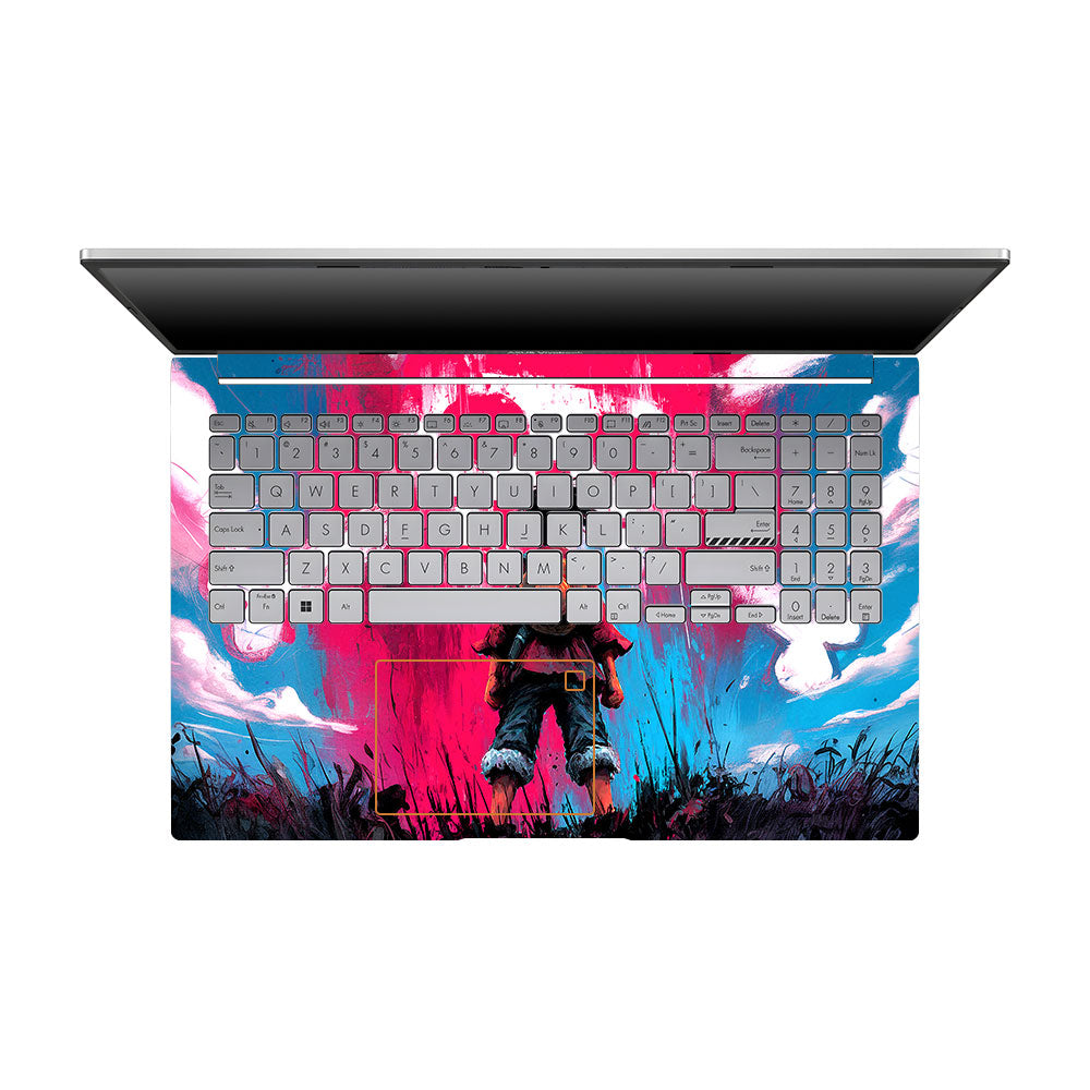 Straw Hat Graffiti One Piece Asus VivoBook 15 X1504VA Laptop Skin